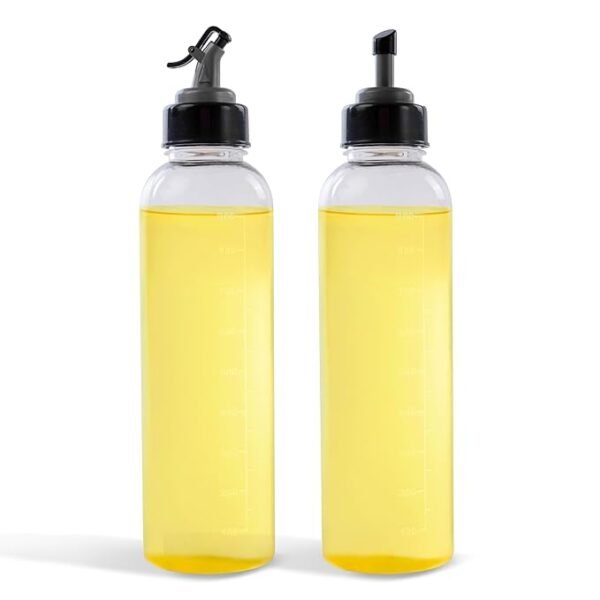 HomeWiz plastic Oil Dispenser 1 Litre | Pack of 2